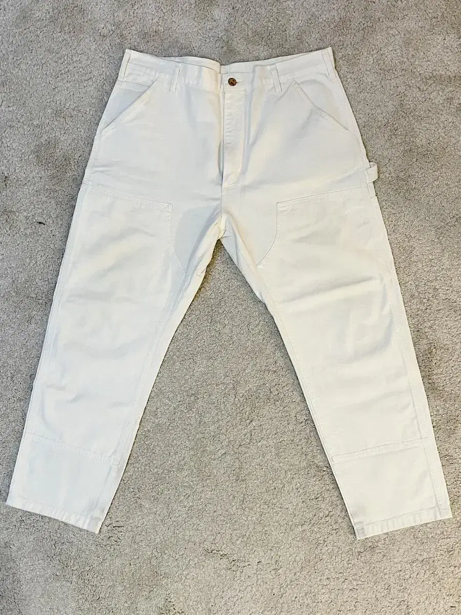 Carhartt Double Knee Cream White